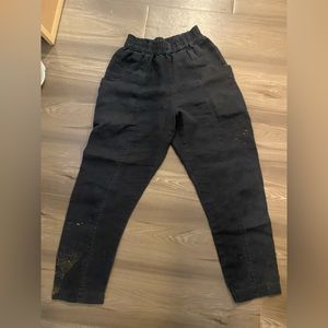 Elizabeth Suzann Clyde Pant in midweight linen 0-R